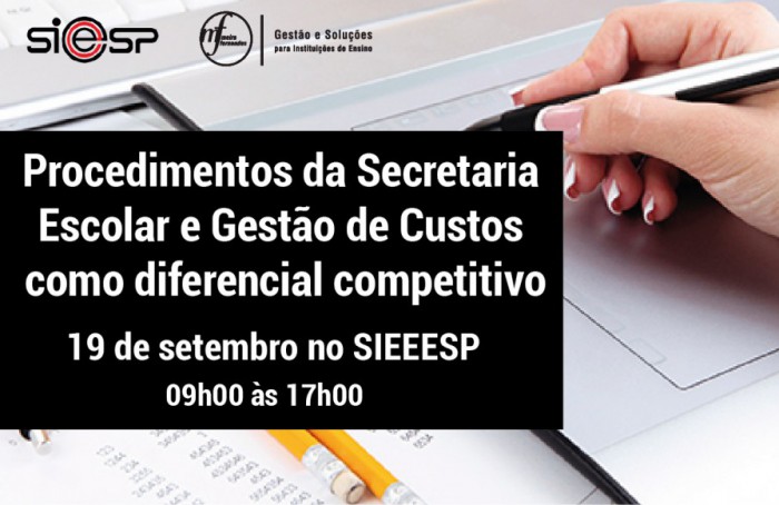 Procedimentos da Secretaria  Escolar e Gestão de Custos  como diferencial competitivo