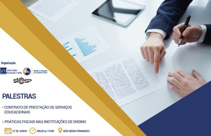 Palestras sobre Contrato de Prestação de Serviços e Práticas Fiscais