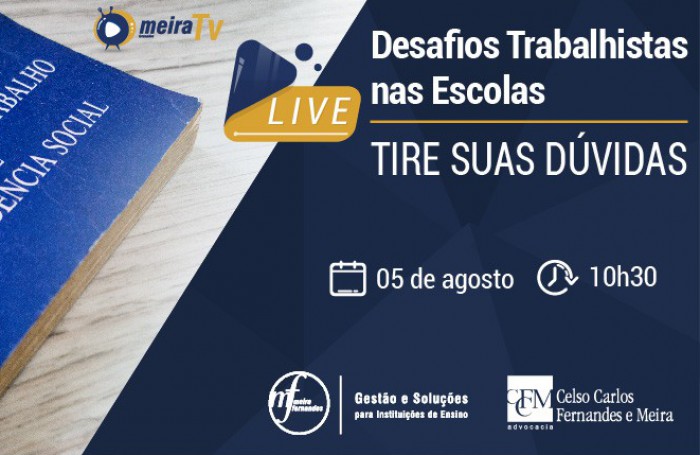 Live: Desafios Trabalhistas nas Escolas
