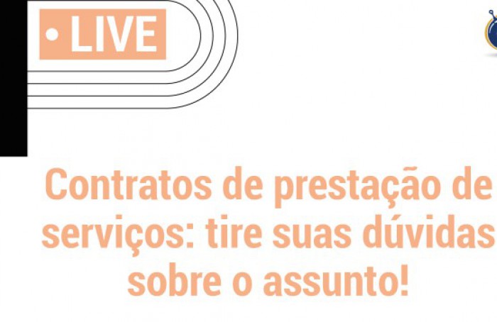 Live: Contratos de prestação de serviços - tire suas dúvidas sobre o assunto!
